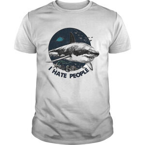 Shark I Hate People Sea Shirt